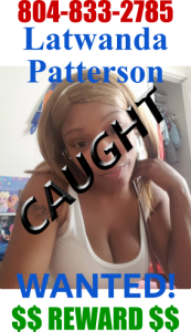 Fugitive Latwanda Patterson