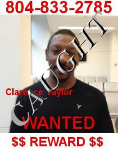 Richmond Fugitive Clarence Taylor Apprehended