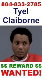 Fugitive Tyel Claiborne